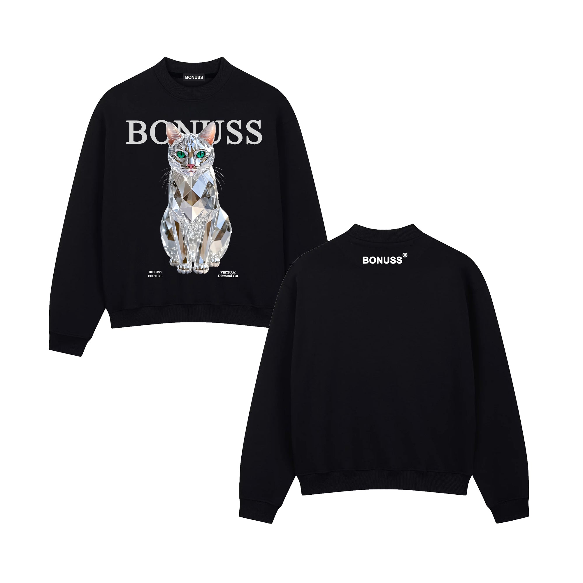 Sweater 𝐃𝐢𝐚𝐦𝐨𝐧𝐝 𝐂𝐚𝐭