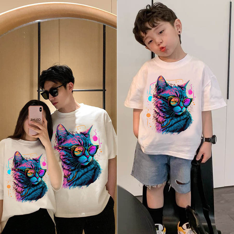 T-Shirt Cat Cool