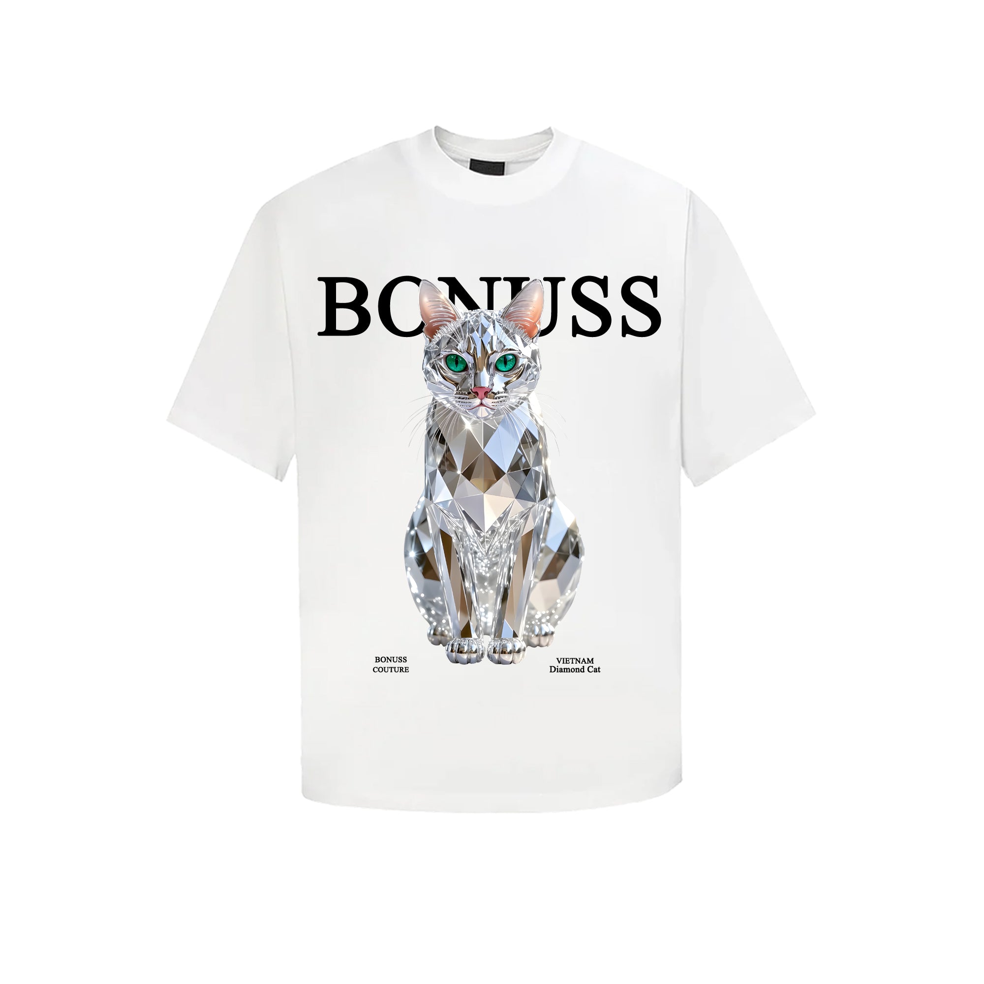 Diamond Cat T-shirt