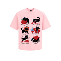 CATS HAPPY T-shirt