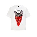 Couple Mèo Bandana Đỏ T-shirt