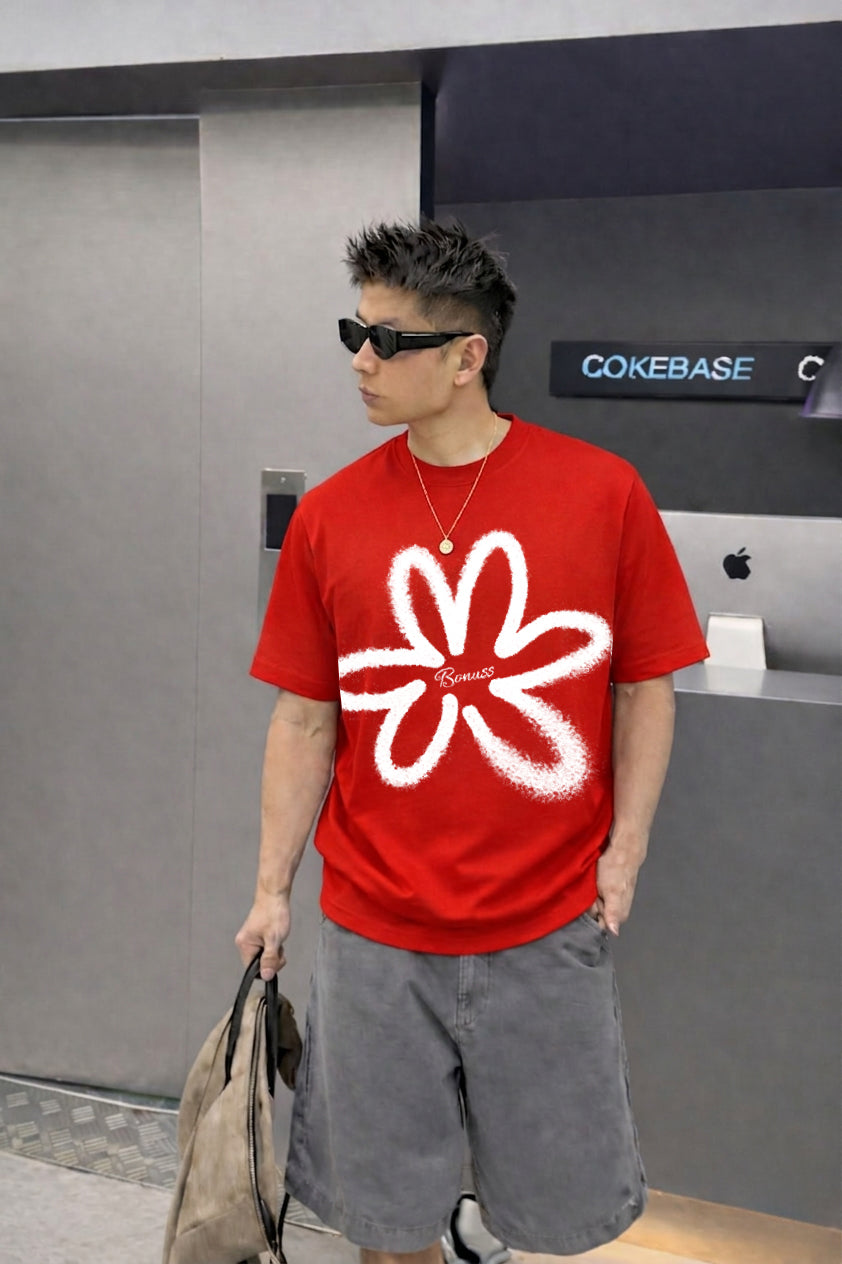 Red Daisy - T-Shirt